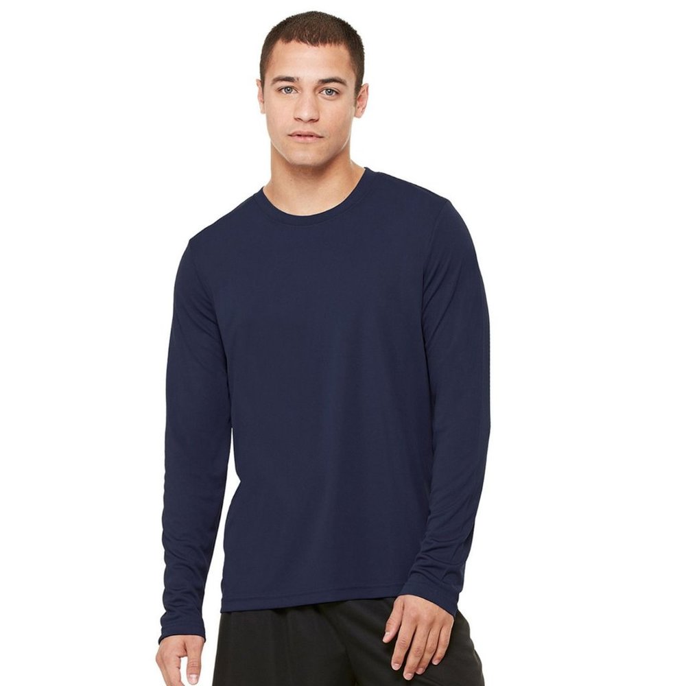 All Sport Unisex Performance Long Sleeve TShirt - M3009 - Sport Dk Navy